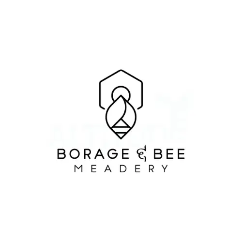 borage and bee logo